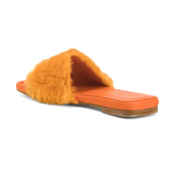 Made in Italy Leather Cozy Slides Beautiisoles - Picture 2 of 4